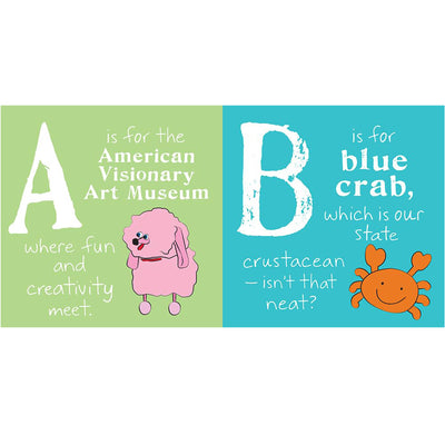 ABC's of Maryland Board Book (inside a & b)