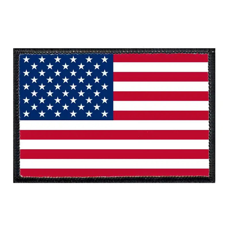 American Flag Hook and Loop Patch