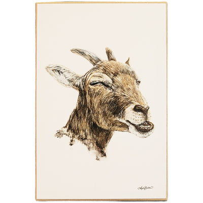 Print Block - Billy Goat