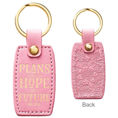 Inspirational Christian Key Ring - Plans to give you Hope and a Future