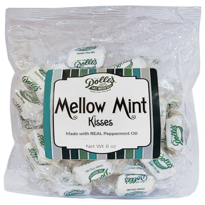 dolle's mellow mint kisses 8 oz. bag