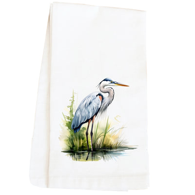 Great Blue Heron Kitchen Towel