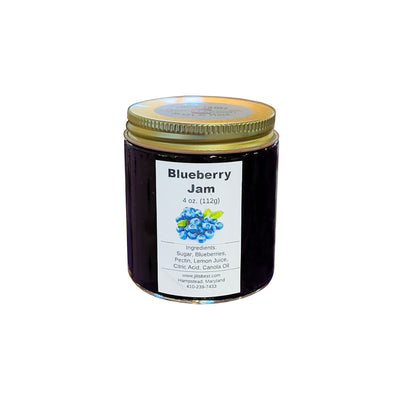 jill's mini blueberry jam