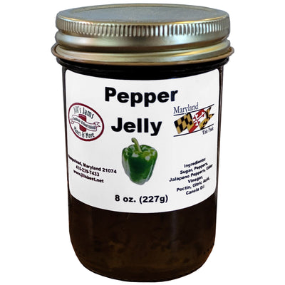 Jill's Green Pepper Jelly 8oz. jar
