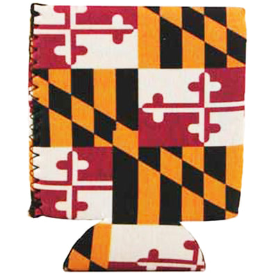 Maryland Flag Foam Can Coolie