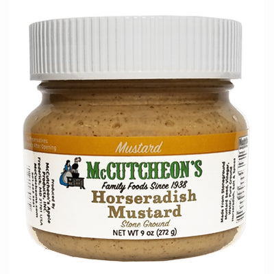 McCutcheon's Horseradish Mustard 9oz. jar