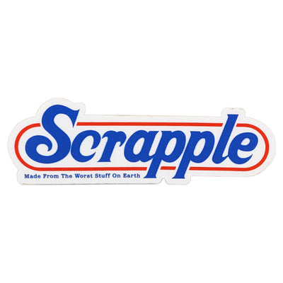 scrapple logo sticker