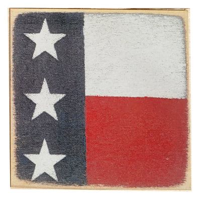 Print Block - Americana with 3 stars