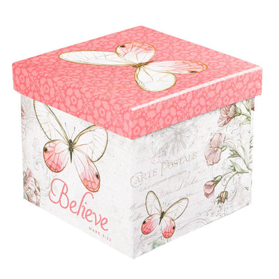 Believe Everything Is Possible Butterfly Tea Pot (box)