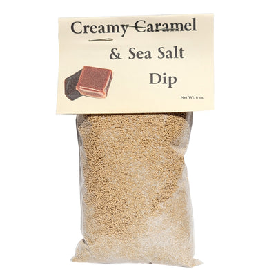 Bonnie's Creamy Caramel & Sea Salt Dip Mix
