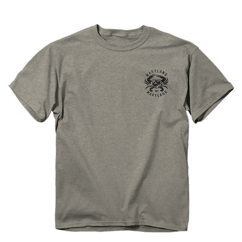 Chesapeake Bay Sunrise Crab T-Shirt Front