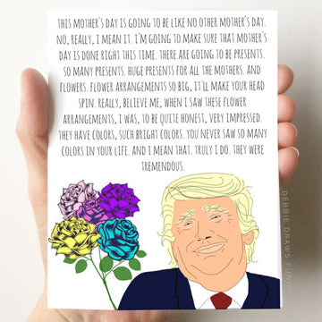 Trump Funny Mother's Day Card
