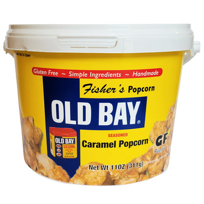 Fisher's Old Bay Seasoning Caramel Popcorn - 11oz. Tub