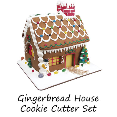 Gingerbread House Cookie Cutter Bake Gift Set