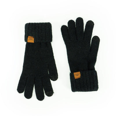 Britt's Knits Gloves Black