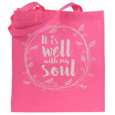 It Is Well With My Soul Tote Shopping Bag