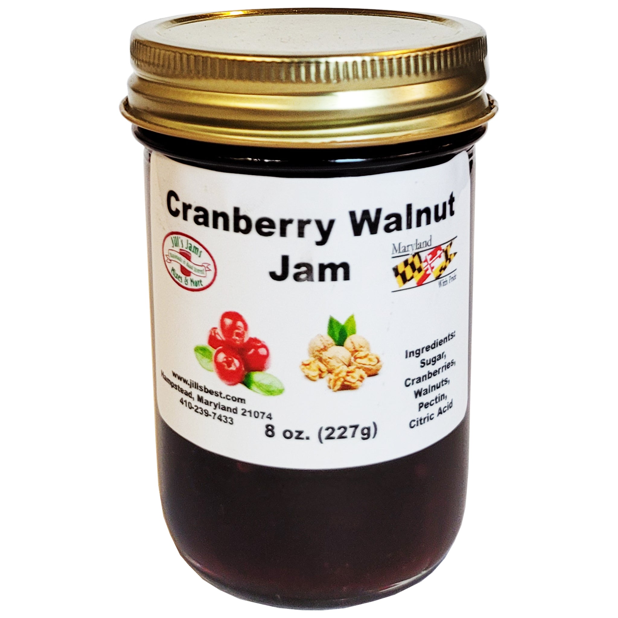 Jill's Cranberry Walnut Jam – The Maryland Store