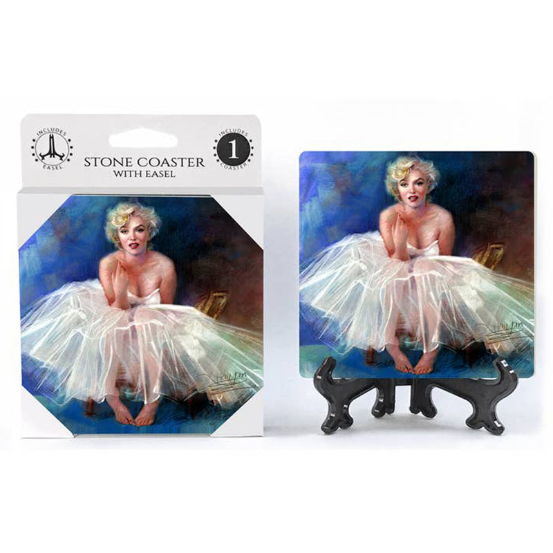 Marilyn Monroe Stone Coaster (each)