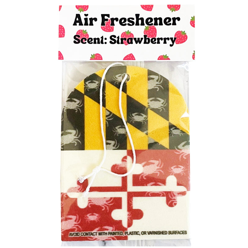 Maryland Flag Arch Air Freshener