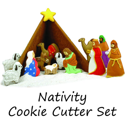 Nativity Cookie Cutter Bake Gift Set (scene)