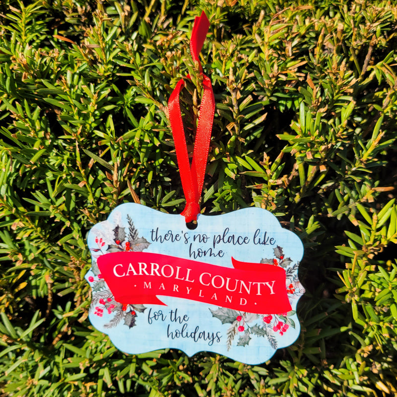 No Place Like Home Carroll County Ornament Scene