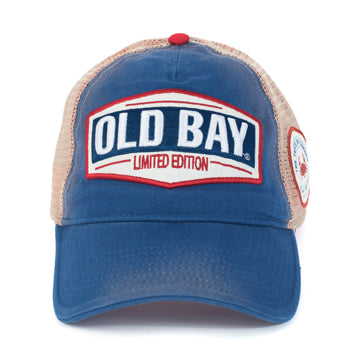 Old Bay Seasoning Mesh Hat Limited Edition Front