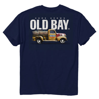 Old Bay Seasoning Vintage Truck T-Shirt Back