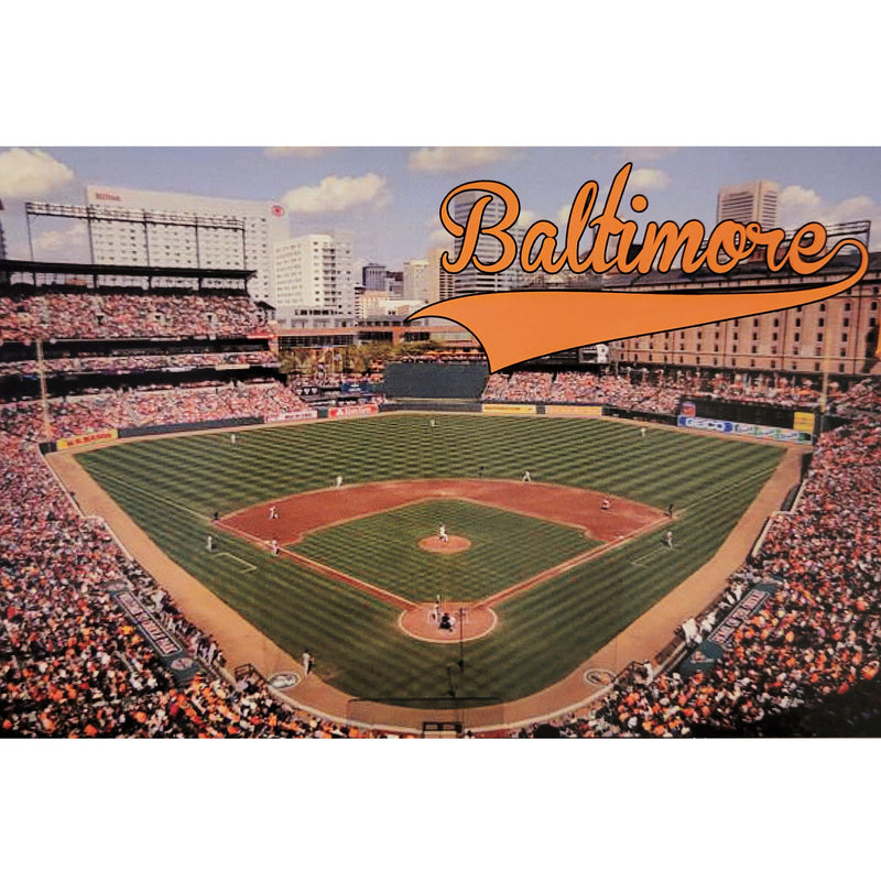 Postcard - Baltimore Baseball Oriole Park