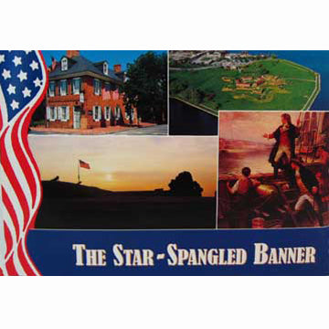 Postcard - Star-Spangled Banner