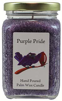 Purple Pride Palm Wax Candle