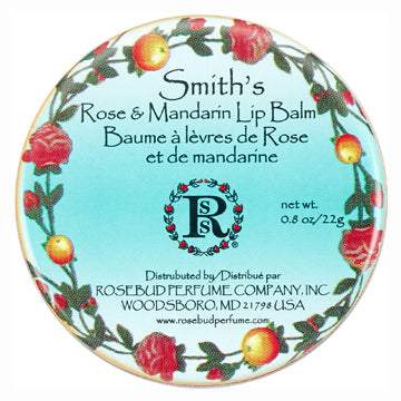 Rosebud's Rose & Mandarin Lip Balm Tin