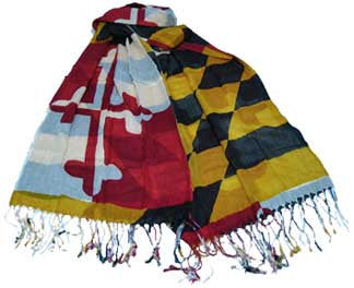 Maryland Flag Scarf – The Maryland Store