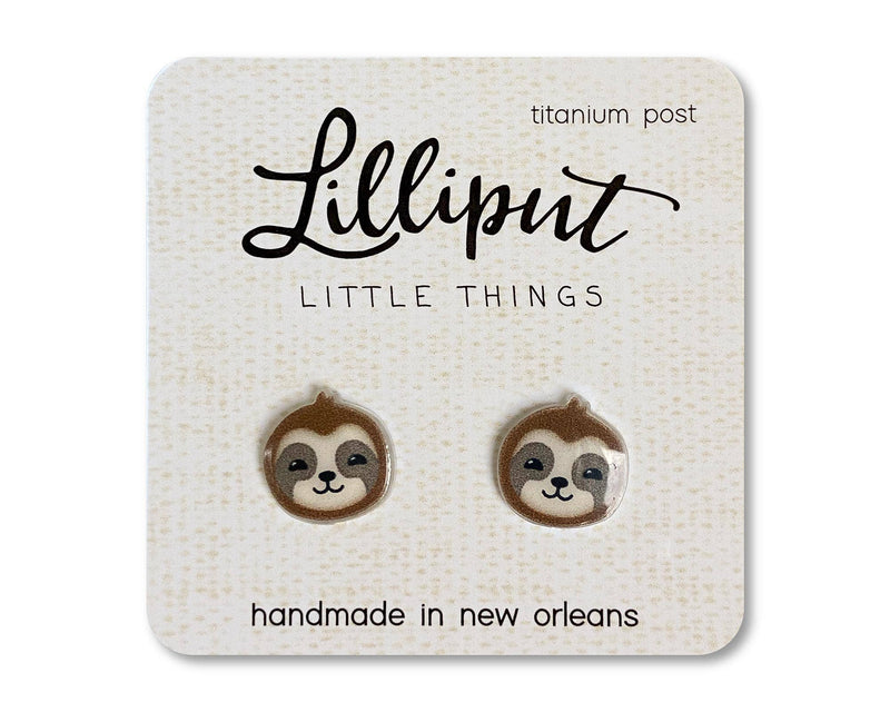 Sloth Lilliput Earrings