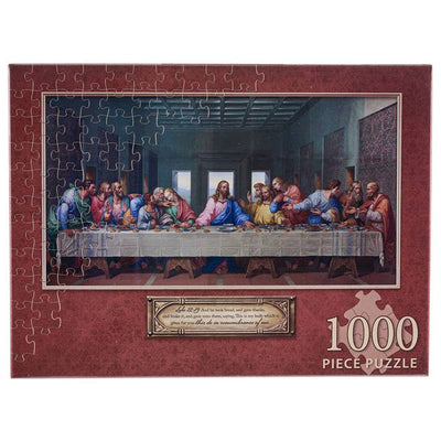 The Last Supper 1,000 Piece Puzzle (box front)