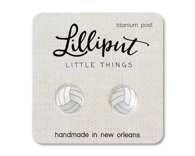 Volleyball Lilliput Earrings