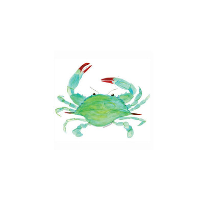 Watercolor Crab MINI Sticker Decal