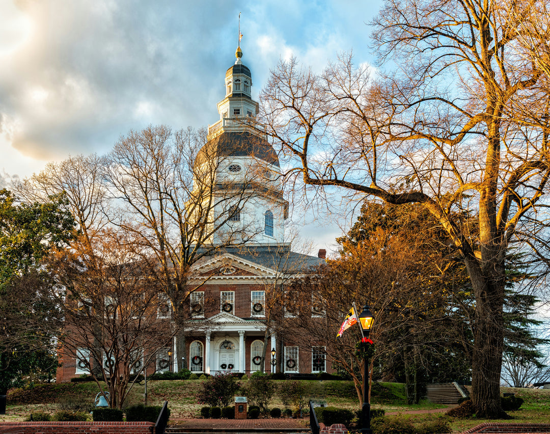 The Maryland State House in Annapolis.