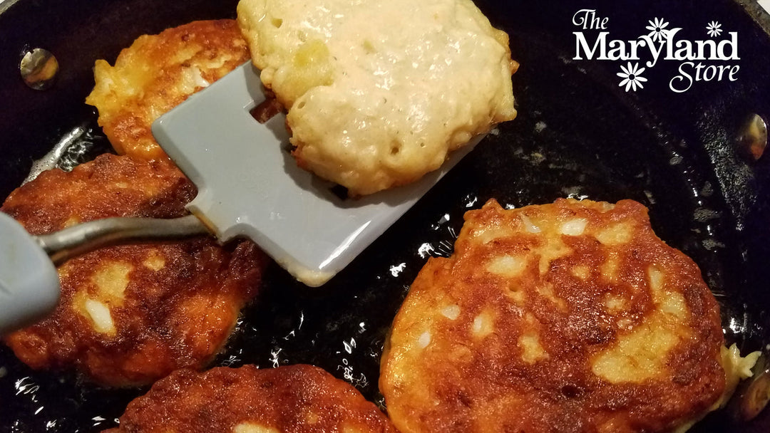 Crab Critters Fritters! A recipe from The Maryland Store!
