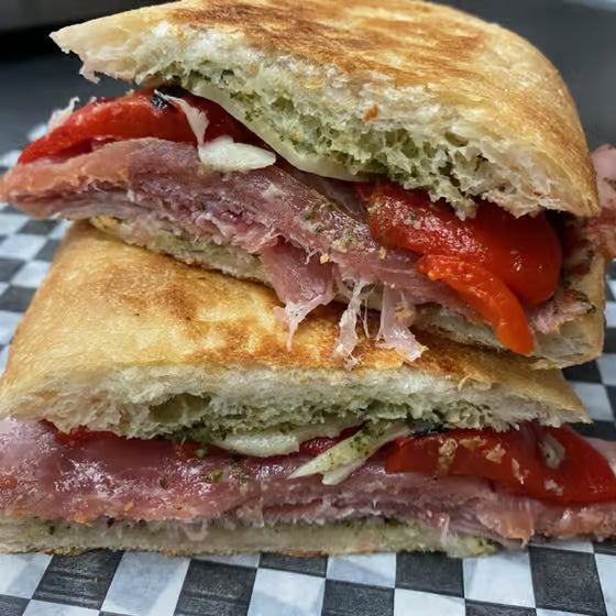 Sandwich at Rocco's Market in Hampstead, MD.