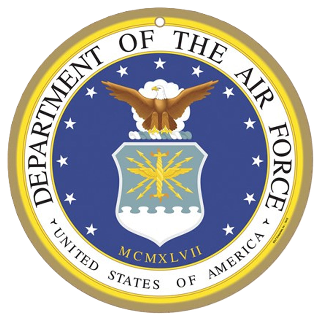United States Air Force Logo 10" Wood Sign