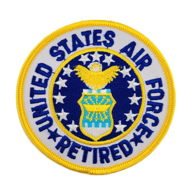 United States Air Force Retired Embroidered Patch