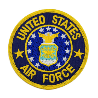 United States Air Force Embroidered Round Seal Patch