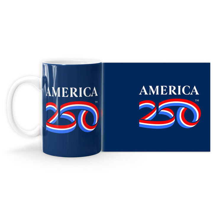 America 250th Birthday Official Logo Coffee Mug
