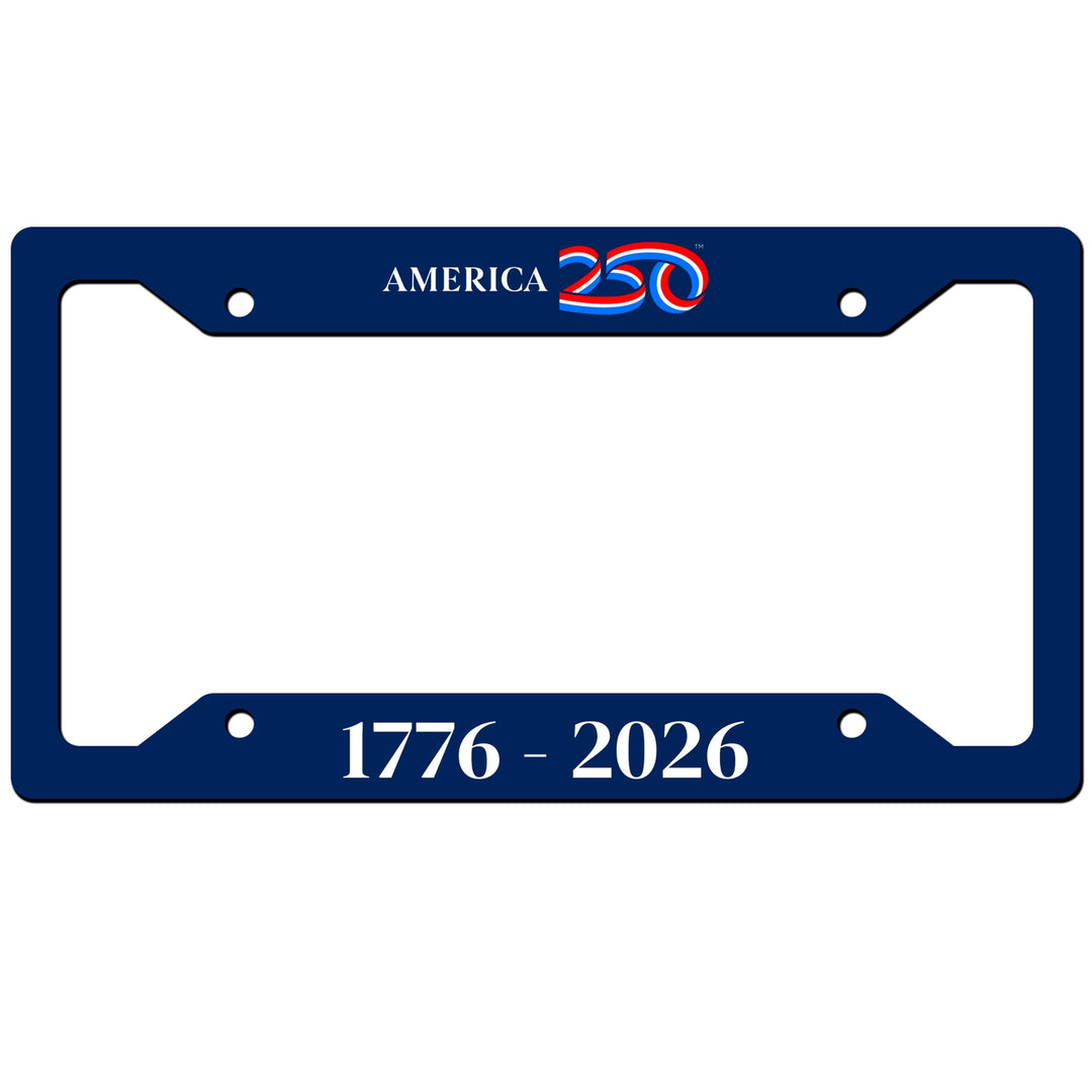 America 250th Official Logo License Plate Frame