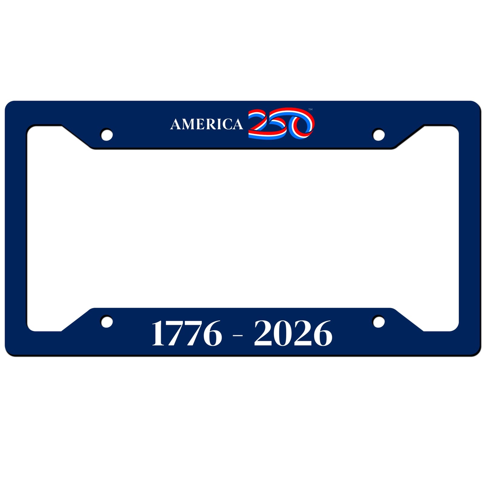 America 250th Official Logo License Plate Frame