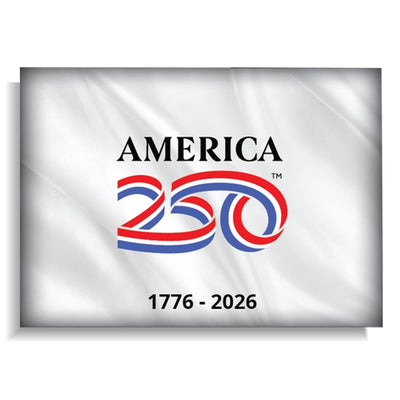 America 250 Officially Licensed White Magnet