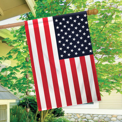 American Flag House Size Sleeve Style Scene