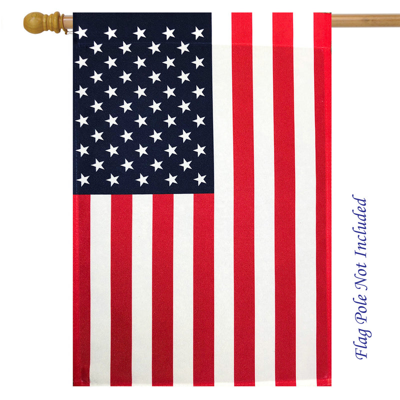 American Flag House Size Sleeve Style (pole not included)