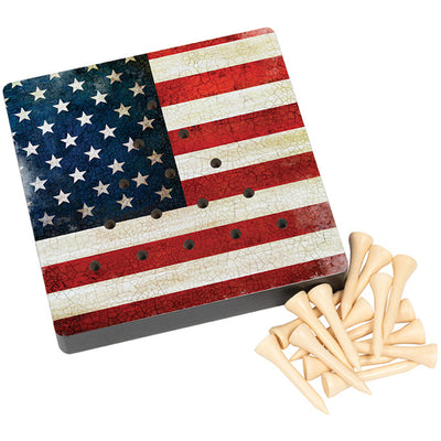 Vintage American Flag Peg Game