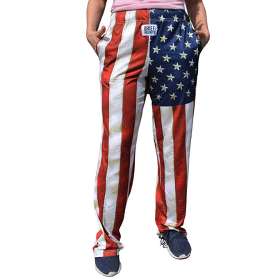 American Flag Silky Lounge Pants